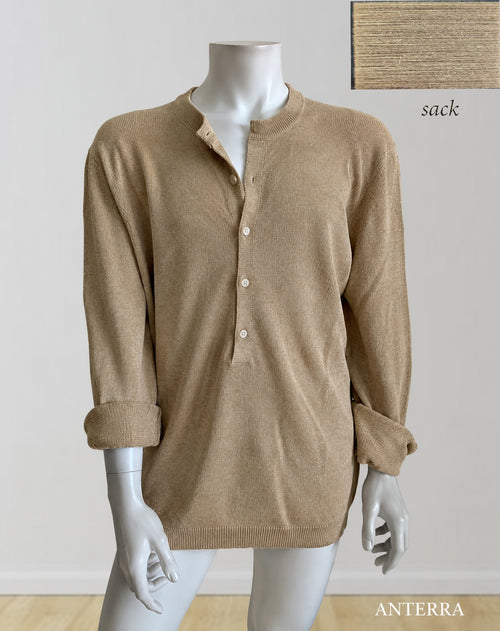 Maglia in Canapa 100% – Collo Coreano