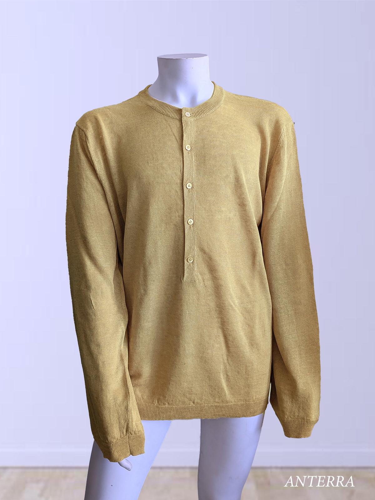 Maglia in Canapa 100% – Collo Coreano
